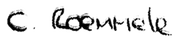 C. Roemmele sig