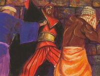 Khadi attacked by Jewel's citizens