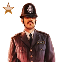 Huge item BribedPoliceman bronze 01