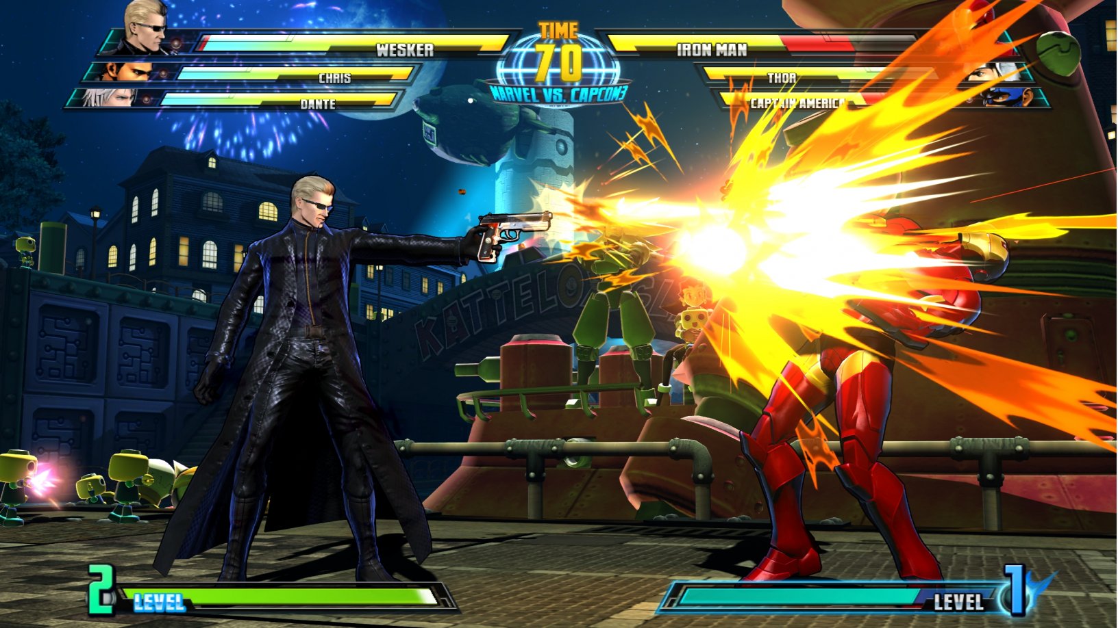 samurai edge wesker