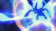 P14 Zekrom usando rayo fusión