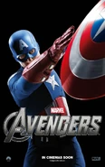 The Avengers Steve Rogers Poster