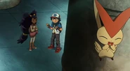P14 Victini sigue secretamente a Ash
