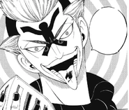 Bickslow reveals his eyes (manga)