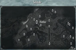 Fletcher map skyrim