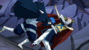 Mystogan vs Natsu