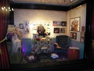 Piggy's dressing room full