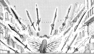 Erza summons her blades