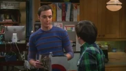 The shiny trinket maneuver Sheldon has a mexican peso up his nose