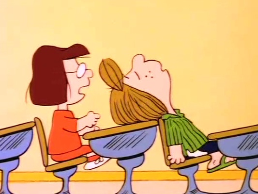 peppermint patty peanuts marcie christian camp