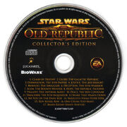 SWTOR soundtrack CD