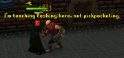 Pickpocketing advanced pickpocket trainer