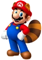 SM3DL2BUR Raccoon Mario