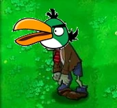 Green Bird Zombie