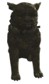 Ray Gun Lion Statue WaW