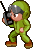 Sprite Pilot Olive Talkie-Walkie mirrored