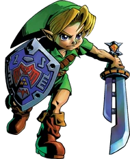 Link Artwork 3 (Majora's Mask)