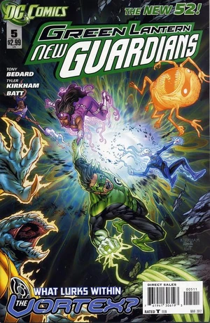 Cover for Green Lantern: New Guardians #5