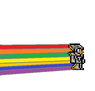Iridescent loop.