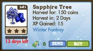 Sapphire Tree Market Info