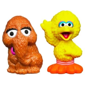 HasbroPlayskool-SesameStreet-Figures-Snuffleupagus&BigBird