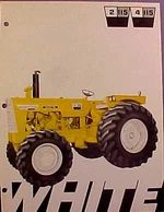 White 4-115 Mighty Tow Industrial MFWD ad - 1970