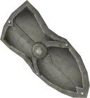 Iron kiteshield detail