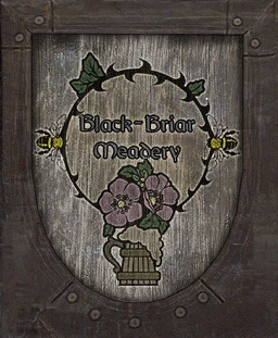 Black-Briar Meadery Shop Sign