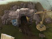 Taverley Mine outside