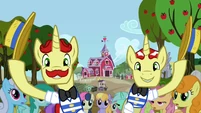 Flim Flam Brothers marching S2E15