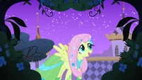 Fluttershy looking for the meadowlark S1E26