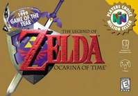 The Legend of Zelda Ocarina of Time Portada