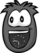 Black Puffle Clock