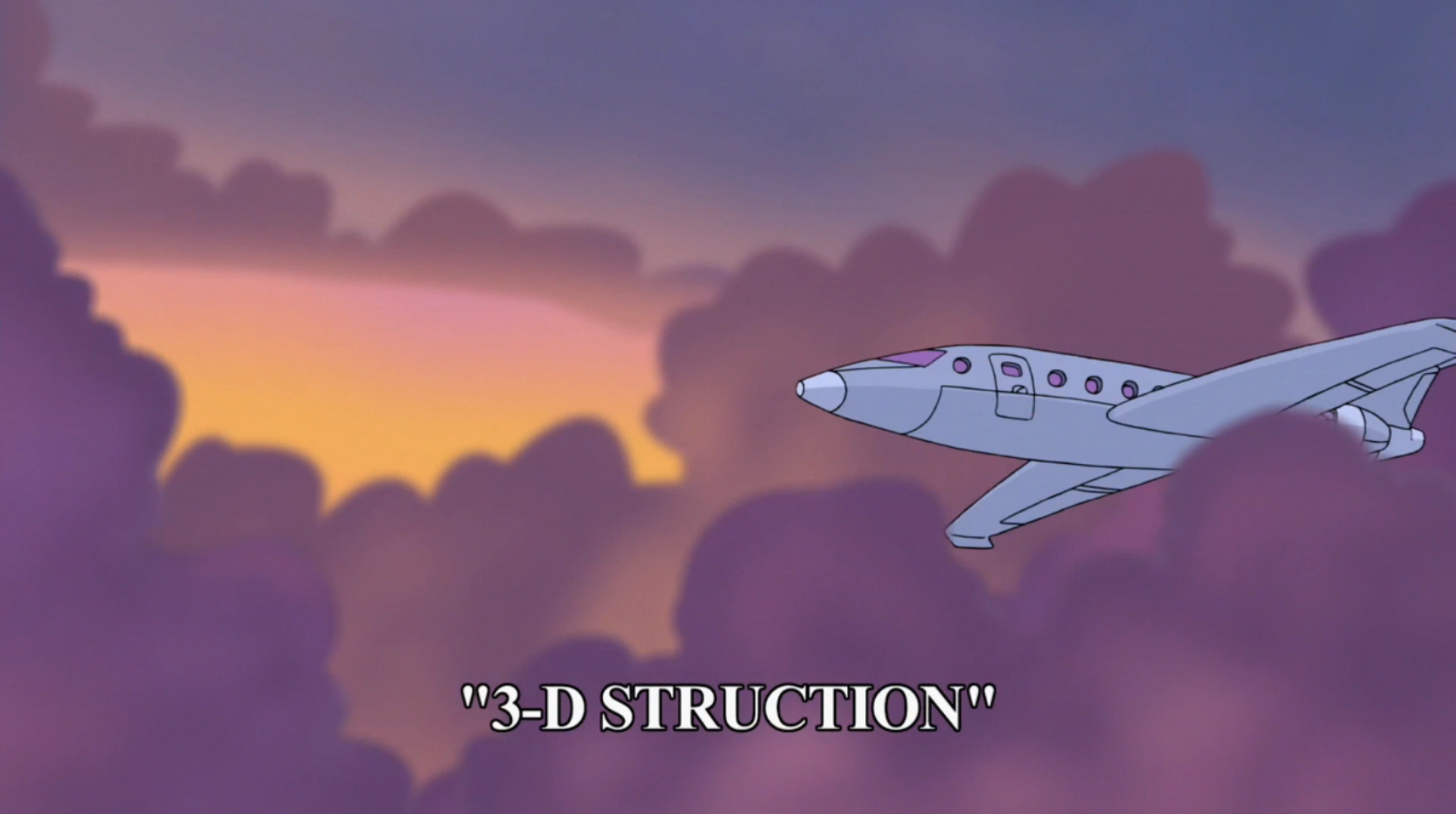 3-D Struction title card