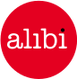 Alibi logo (reversed)