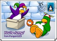 You're Funny postcard