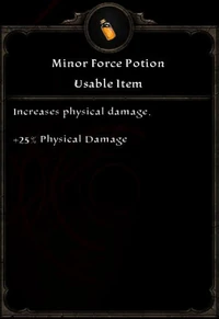 Minor Force Potion