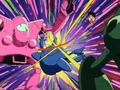 Pilaf gets hit my power pole
