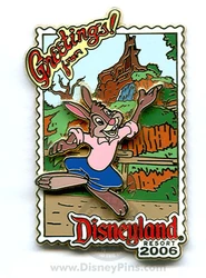 Greetings From Disneyland Pin