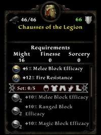 Chausses of the legion