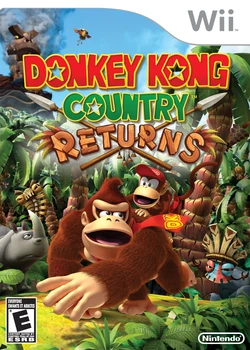 Donkey Kong Country Returns - NA Boxart