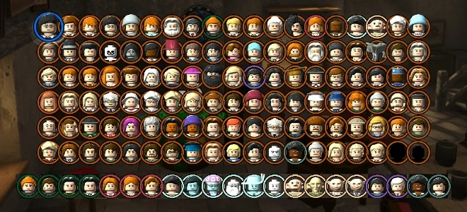 Personnages jouables LegoHP5-7