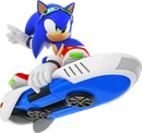 Sonic-Free-Riders-Sonic-artwork