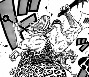Luffy vs centauro