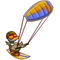 Kite Surfer Duck-icon