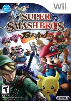 Super Smash Bros. Brawl - North American Boxart