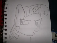 Twilight Sparkle Hand Drawn No Color