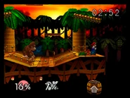 Congo Jungle SSB - Mario + DK Fight