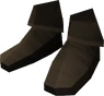 Leather boots detail