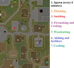 Max locations